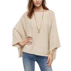 Gorgeous gray cashmere poncho